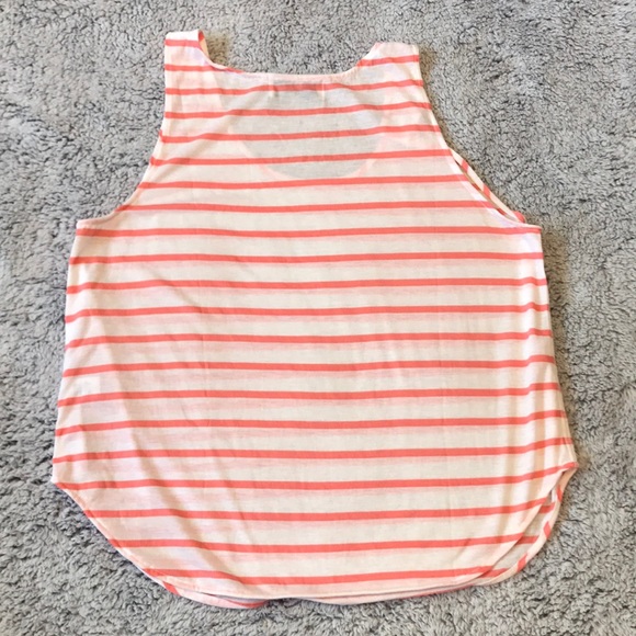 Wildfox Striped Tank Top Sz L - Picture 4 of 4